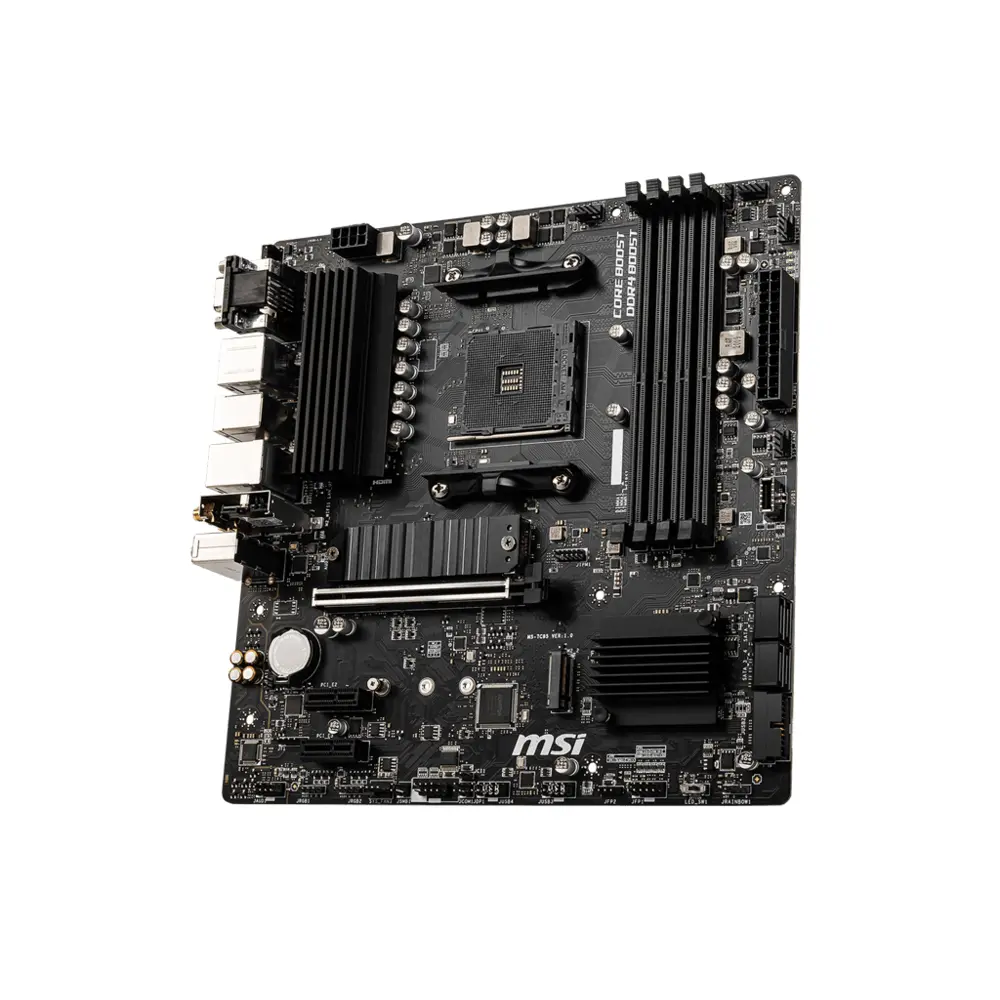 MSI B550M PRO-VDH WIFI DDR4 Motherboard For AMD view 3
